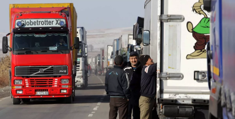 дальнобойщики Казахстана и Кыргызстана